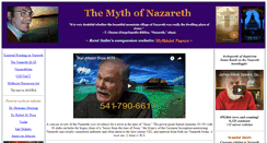Desktop Screenshot of nazarethmyth.info