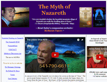 Tablet Screenshot of nazarethmyth.info
